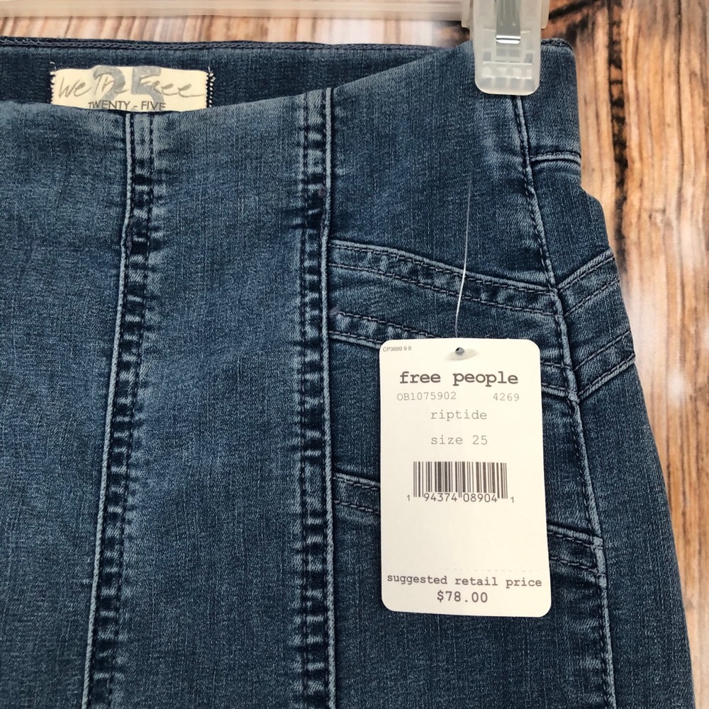 NWT Free People We the Free Feel Alright Skinny Jeans - Picture 6 of 10
